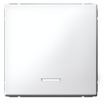 Выключатель одноклавишный с подсветкой быстрозажим. System Electric ArtGallery 10А, белый, Schneider Electric