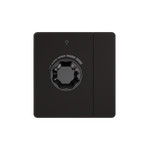 Светорегулятор TRIAC c выключателем LED, лампы накал., 300Вт System Electric Infinity, полярная ночь FSE001021