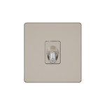 Розетка TV-FM-SAT оконечная System Electric Infinity 5-2400MГц, песчаный берег FSE000598
