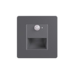 Светильник LED с датчиком движения и выдержкой времени (230В) System Electric Infinity, вулканический пепел FSE000767
