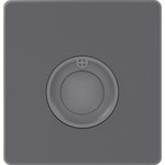 Выключатель кнопочный 100Вт с выдержкой времени (230В) System Electric Infinity 10А, вулканический пепел FSE000768