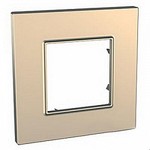 Рамка одноместная Unica Quadro медь MGU6.702.56