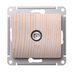 Розетка телевизионная, Glossa сосна GSL001593
