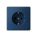 Розетка с заземлением System Electric ArtGallery 16А, аквамарин GAL001143