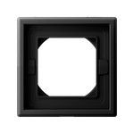Рамка одинарная IP44 System Electric ArtGallery, карбон GAL441001