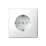 Розетка с заземлением со шторками System Electric ArtGallery 16А/250В, лотос GAL001345
