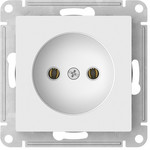 Розетка без заземления Schneider Electric Atlasdesign 16А, быстрозажим. клем., белый ATN000141S