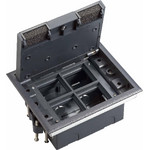 Systeme Electric MultiDesk Люк на 8 модулей IP40 для фальшпола с пластиковой монтажной коробкой, тип MDK10, Systeme Electric