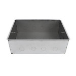 Systeme Electric MultiDesk Коробка монтажная металлическая для бетонных полов для люка на 16/24 модуля сталь, Systeme Electric